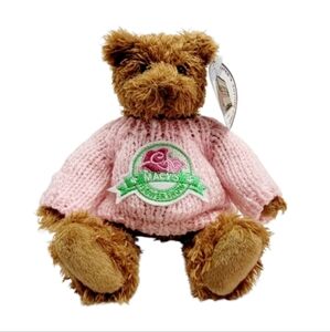 Adorable Vintage 2002 Macy's Celebrates 100 Years Flower Show Gund Bear